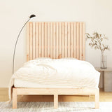 Wall Headboard 127.5x3x110 cm Solid Wood Pine 824938