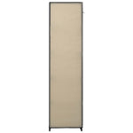 ZNTS Folding Wardrobes 2 pcs Cream 110x45x175 cm Fabric 282424