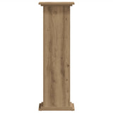 Plant Stand Artisan Oak 33x33x100 cm Engineered Wood 852986