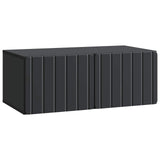 Wall-Mounted TV Cabinet Black 78.5 x 41 x 30 cm Engineered Wood 898346