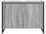 Bathroom Cabinet Grey Sonoma 60 x 30 x 60 cm Engineered Wood 886489