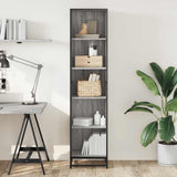 Book Cabinet Grey Sonoma 40x35x170.5 cm Engineered Wood 849142