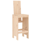 Bar Stools 2 pcs 40x42x120 cm Solid Wood Pine 825352