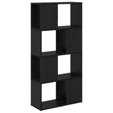 TV Cabinet Set Black 60 x 24 x 125.5 cm Engineered Wood 875196