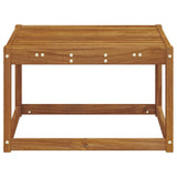 Outdoor Footstool Solid Acacia Wood Natural 59 x 59 x 37 cm 900448