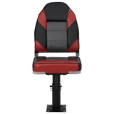 Boat Seats 2 pcs with Pedestal Height Adjustable 360&deg Rotatable 3294998
