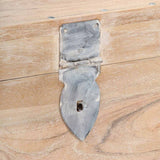 289640 Chest 40x40x40 cm Solid Acacia Wood