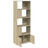 Bookcase Sonoma Oak 70x36x189 cm Engineered Wood 3295319