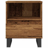 Bedside Cabinet Old Wood 40x35x50 cm Engineered Wood 857376