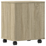 Printer Stand with Wheels Sonoma Oak 41x32x48 cm 840620