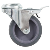 8 pcs Bolt Hole Swivel Casters 75 mm 277886