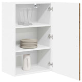 Wall Cabinet PORTO Old Wood 50 x 31 x 80 cm Engineered Wood 885393