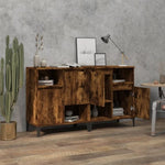 Sideboards 2 pcs Smoked Oak 60x35x70 cm Engineered Wood 3185732