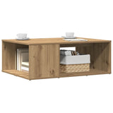Coffee Table Artisan Oak 90x67x33 cm Engineered Wood 856553