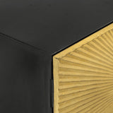 TV Cabinet 110x30x45 cm Solid Wood Mango 351625