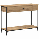 Console Table Artisan Oak 100 x 34.5 x 75 cm Engineered wood 883511