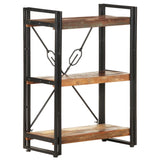 3-Tier Bookcase 60x30x80 cm Solid Reclaimed Wood 320631