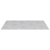 Stair Tread Rectangular 4 pcs Silver 50 x 40 cm Aluminium 4104320