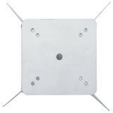 In-Ground Parasol Base Silver 27.5x27.5x45 cm Steel 4003368