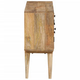 Sideboard 110x30x70 cm Solid Wood Mango 376063