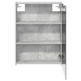 Bathroom Mirror Cabinet Concrete Grey 53.5 x 15.5 x 70 cm 889234