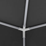Professional Party Tent with Side Walls 4x9 m Anthracite 90 g/m 48539