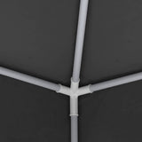 Professional Party Tent with Side Walls 4x9 m Anthracite 90 g/m 48539