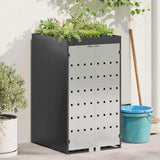 Wheelie Bin Storage with Planter Roof for 240L Bin Anthracite 42018687