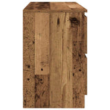 TV Cabinet Old Wood 100x35x54 cm Engineered Wood 861803