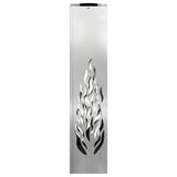 Solar LED Pathway Light 2 pcs Silver Galvanized Steel 879805