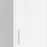 Storage Cabinet White 42.5x35x101.5 cm Steel 336197