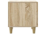 Bedside Cabinet Sonoma Oak 43 x 34.5 x 50 cm Engineered Wood 894569
