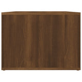 Coffee Table Brown Oak 80x50x36 cm Engineered Wood 816519