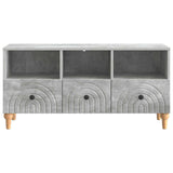 TV Cabinet Concrete Grey 102 x 34.5 x 50 cm Engineered Wood 894218