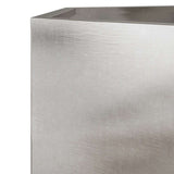 Garden Planter Hexagon 138x120x45 cm Stainless Steel 851140