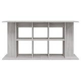 Aquarium Stand Grey Sonoma 120x40x60 cm Engineered Wood 833597
