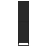 Bookcase Black 80.5x35x139 cm Engineered Wood 3300845