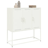 Highboard White 100.5x39x107 cm Steel 846541