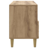 TV Cabinet 102 x 34.5 x 50 cm Artisan Oak Engineered Wood 895144