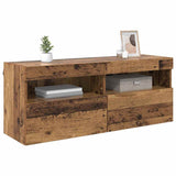 TV Wall Cabinet Old Wood 100 x 30 x 40 cm Engineered Wood 882983