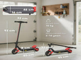 Foldable Kids Electric Scooter with LCD Display, Dual Shock Absorption, Up to 15/H, Max Range 6 T3398P552663