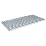 Grating Silver 80 x 40 x 2 cm Hot-Dip Galvanised Steel 42018654