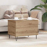 Coffee Table Artisan Oak 60 x 44.5 x 45 cm Engineered Wood 882670