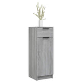 Bathroom Cabinet Grey Sonoma 32x34x90 cm Engineered Wood 817058