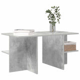 Coffee Table Concrete Grey 87 x 50 x 45 cm Engineered Wood 8001058
