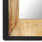 321631 Mirror 110x50 cm Solid Mango Wood