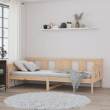Day Bed without Mattress Solid Wood Pine 90x190 cm Single 820277