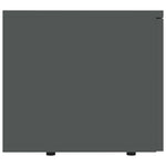 TV Cabinet Black 80x34x30 cm Engineered Wood 801860