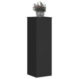 Plant Stand 2pcs Black 25x25x80 cm Engineered Wood 852943