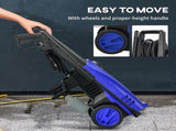 1800W High Pressure Washer, 150 Bar Pressure, 510 L/h Flow, High-Performance Portable Power Jet Wash T3398P313616